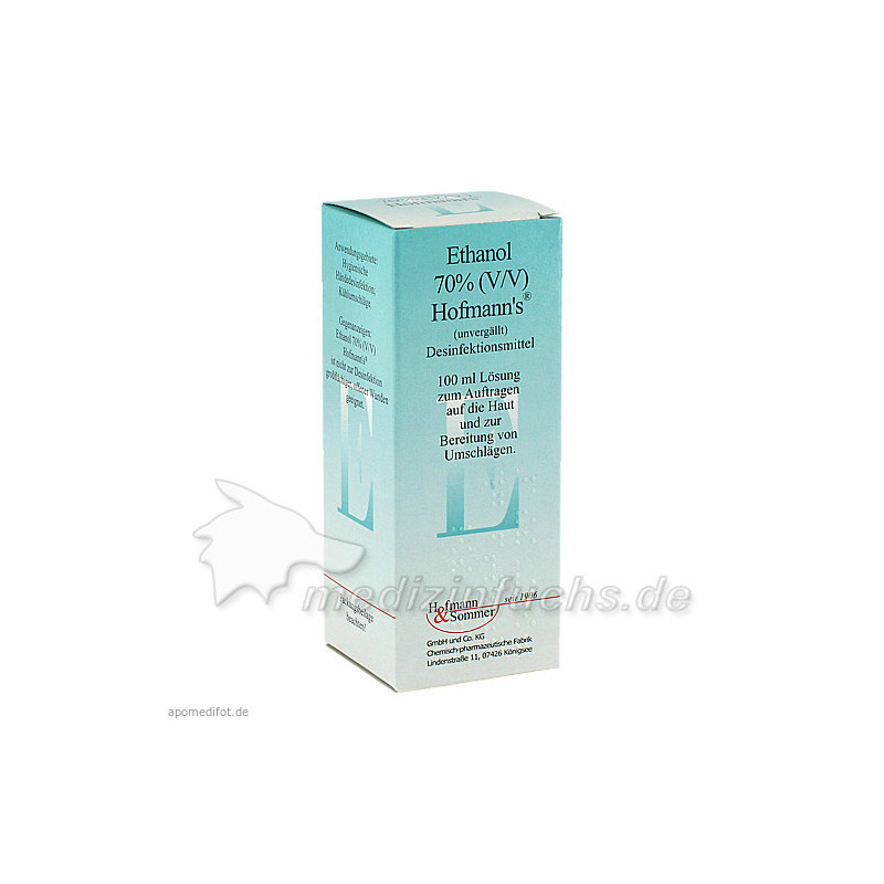 Ethanol 70% (V/V) Hofmann's, 100 ML – PZN 4775778