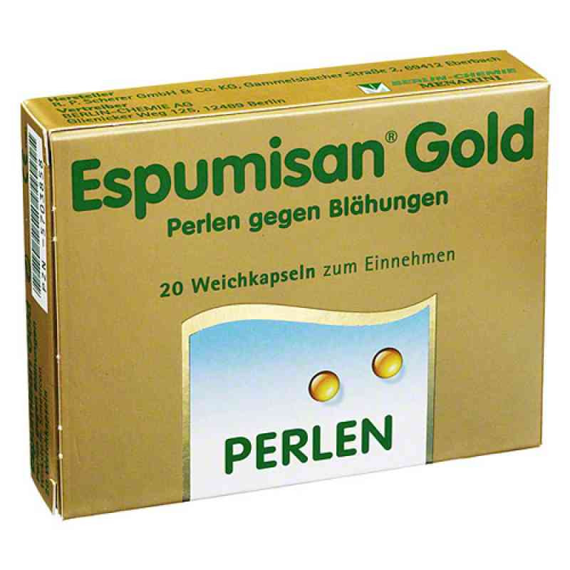 Espumisan Gold Perlen gegen Blähungen (20 stk) – PZN 5703858