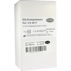 ES-Kompressen steril 5x5cm Großpackung, 10X10 ST – PZN 6453783