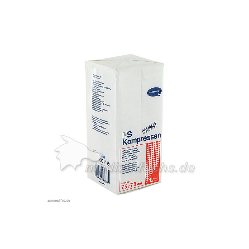 ES-KOMPR UNST 7.5X7.5 12F, 100 ST – PZN 1447200