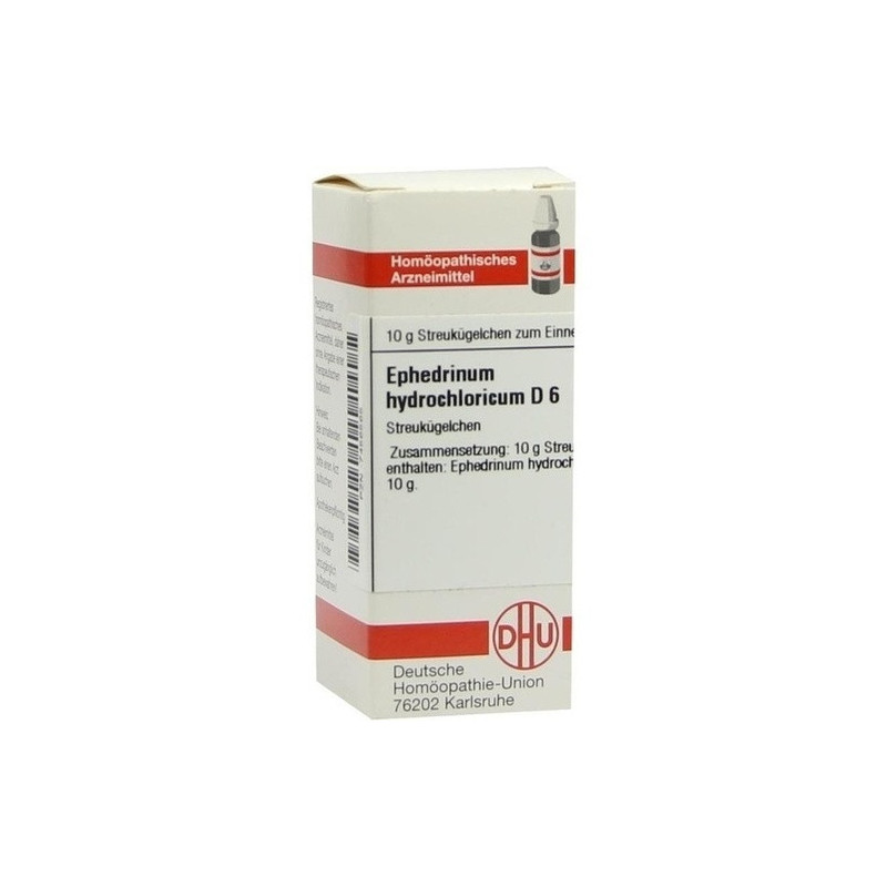 EPHEDRINUM HYDROCHLO D 6, 10 G – PZN 7456565