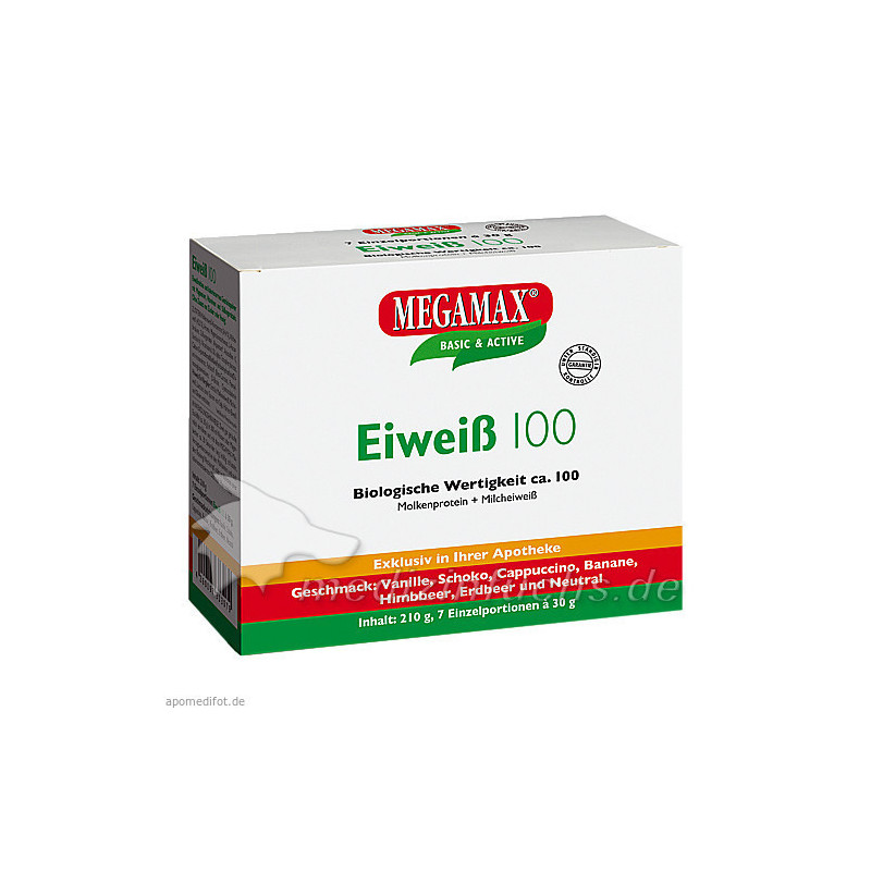 Eiweiss 100 Mix-Kombi Megamax, 7X30 G – PZN 9198044