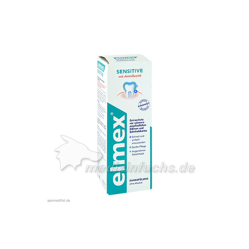 elmex SENSITIVE Zahnspülung, 400 ML – PZN 631999