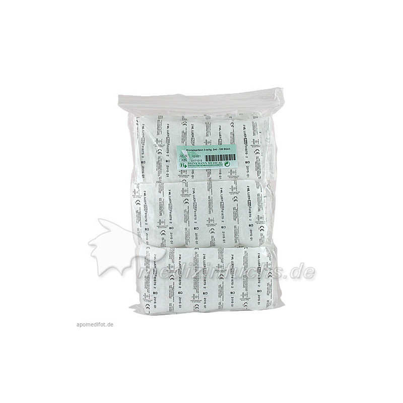EINMAL SPRI ERSTA 2ML BRI, 100 ST – PZN 3171015