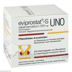 EVIPROSTAT S SABAL SERRULATUM 320 UNO, 200 ST – PZN 7278052