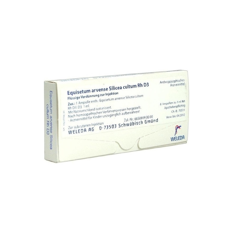 EQUISETUM ARV SILIC CU D 3, 8 ST – PZN 1626150