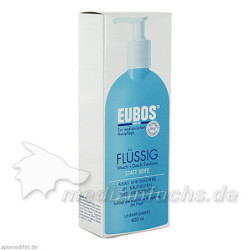 EUBOS FLUESS BLAU MIT DOSIERSPENDER, 400 ML – PZN 6306993