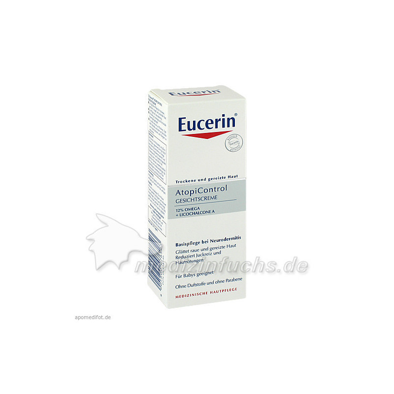 Eucerin AtopiControl Gesichtscreme, 50 ML – PZN 8454746