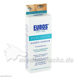 EUBOS Sensitive Hyaluron Augen Kontur CremeSerum, 15 ML – PZN 7564102