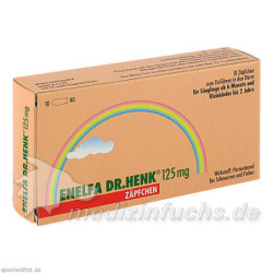 ENELFA 125mg Zäpfchen, 10 ST – PZN 7530511