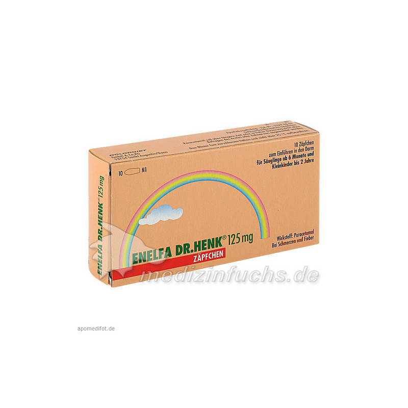 ENELFA 125mg Zäpfchen, 10 ST – PZN 7530511