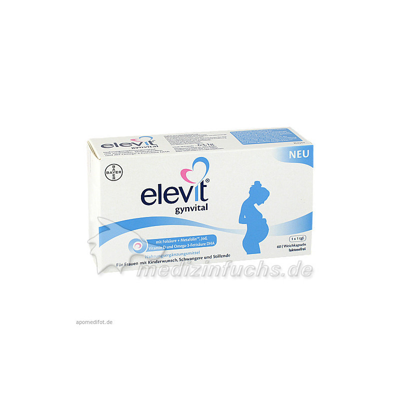 ELEVIT gynvital Weichkapseln, 60 ST – PZN 10940974