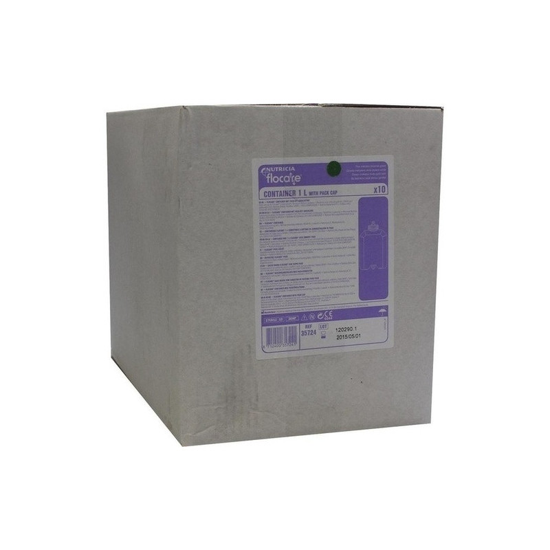 Flocare Container mit Pack-Set-Anschluß, 10 ST – PZN 8444222