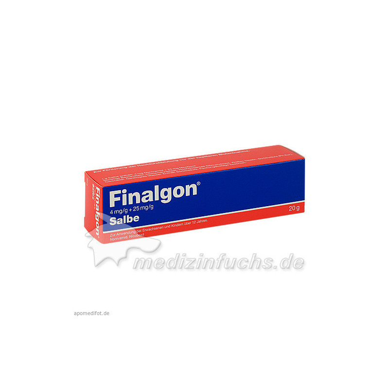 Finalgon 4mg/g + 25mg/g Salbe, 20 G – PZN 145750