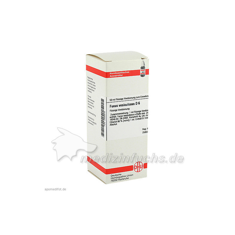 FUCUS VESICUL D 6, 50 ML – PZN 2898979