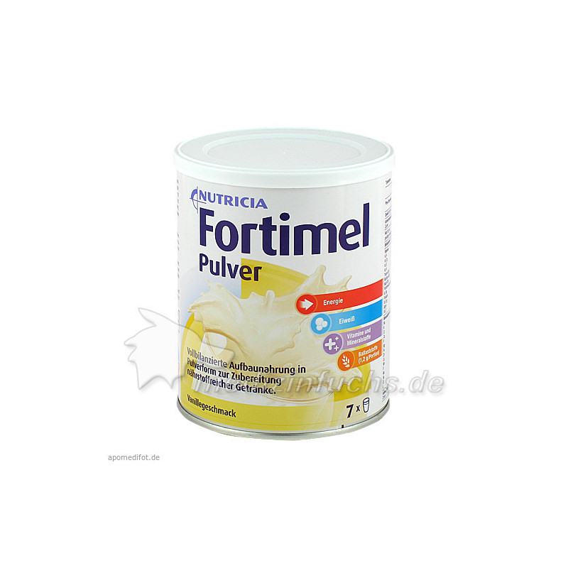 Fortimel Pulver Vanillegeschmack, 335 G – PZN 9477181