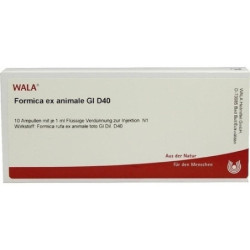 FORMICA EX ANIMALE GL D40, 10X1 ML – PZN 2884492