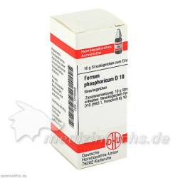 FERRUM PHOS D10, 10 G – PZN 1770869