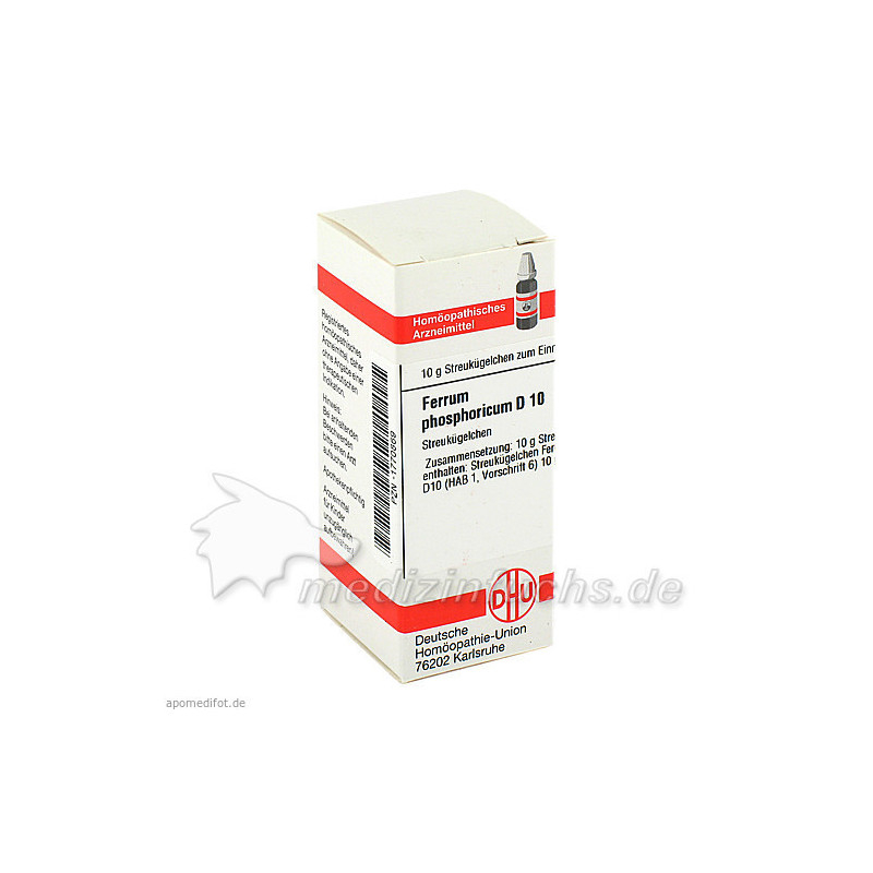 FERRUM PHOS D10, 10 G – PZN 1770869