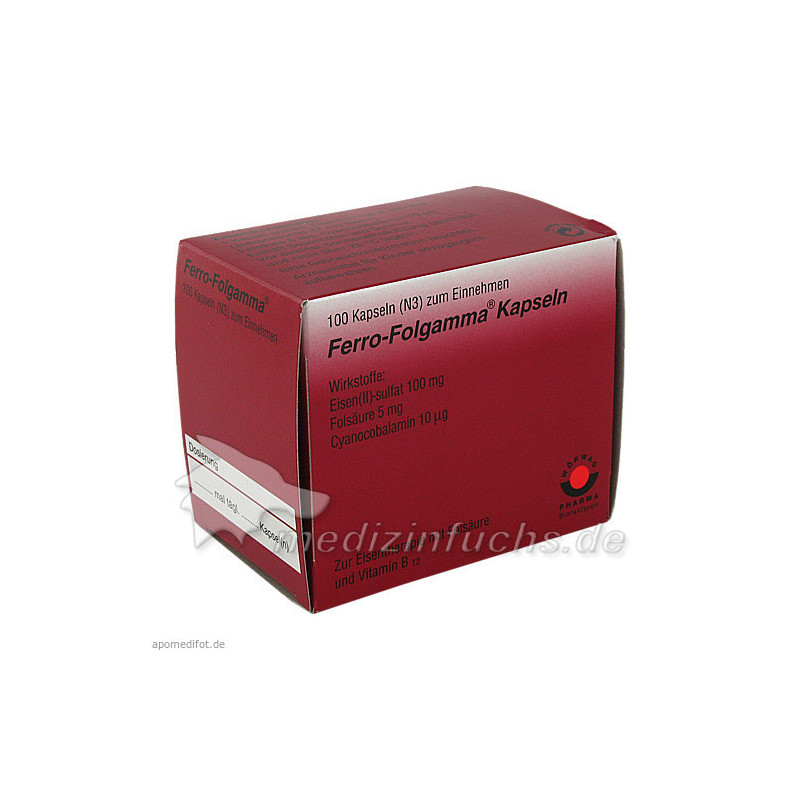 FERRO FOLGAMMA, 100 ST – PZN 378425