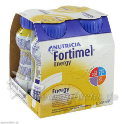 Fortimel Energy Bananengeschmack, 4X200 ML – PZN 1125293