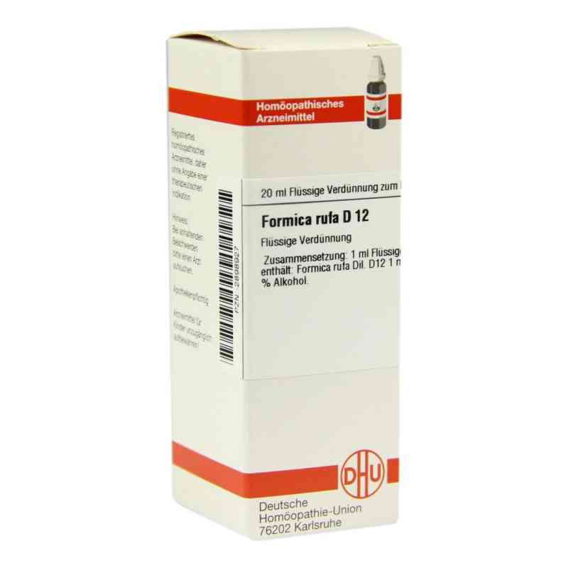 Formica Rufa D 12 Dilution (20 ml) – PZN 2898927