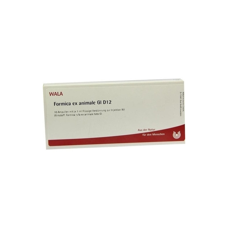 FORMICA EX ANIMALE GL D12, 10X1 ML – PZN 3357636