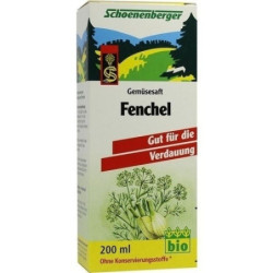 FENCHEL SCHOENENBERGER HEILPFLANZENSÄFTE, 200 ML – PZN 699690