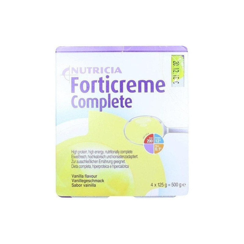 Forticreme Vanillegeschmack, 4X125 G – PZN 10743630