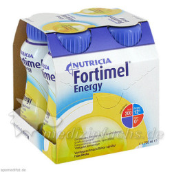 Fortimel Energy Vanillegeschmack, 4X200 ML – PZN 1125488