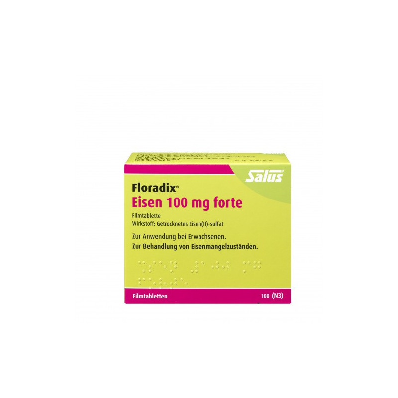 Floradix Eisen 100mg forte, 100 ST – PZN 7798314