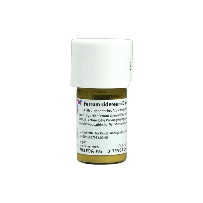 FERRUM SIDEREUM D 6, 20 G – PZN 1616200