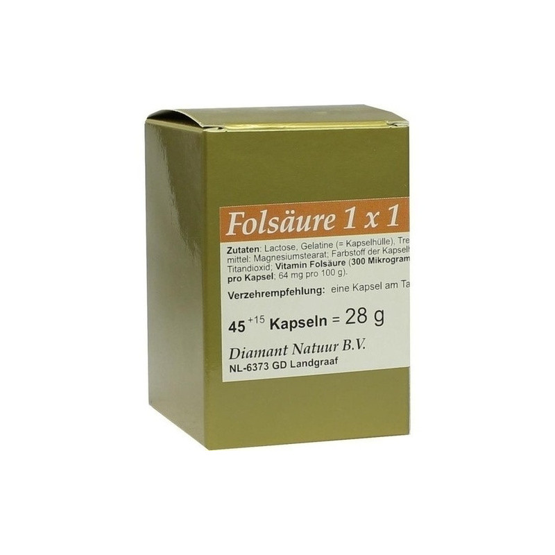 Folsäure 1 X 1 pro Tag, 45 ST – PZN 6994786