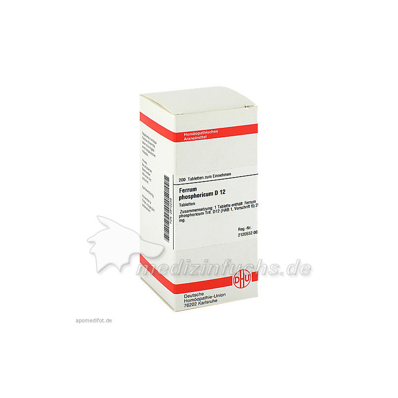 FERRUM PHOS D12, 200 ST – PZN 2812239
