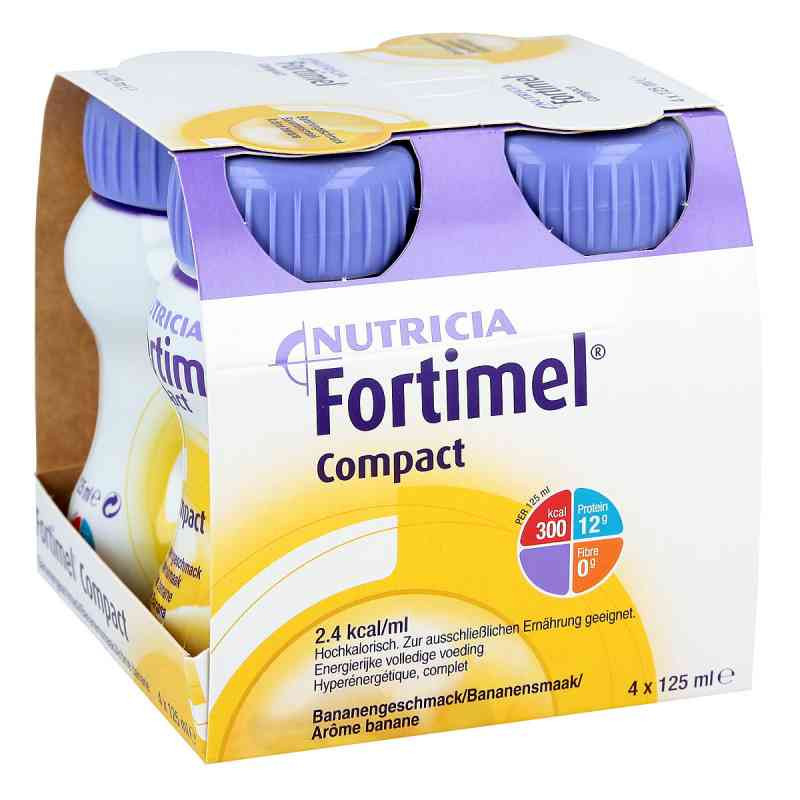 Fortimel Compact 2.4 Bananengeschmack (4X125 ml) – PZN 10743506
