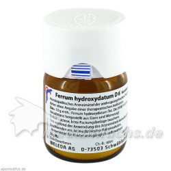 FERRUM HYDROXYDAT D 6, 50 G – PZN 1630594