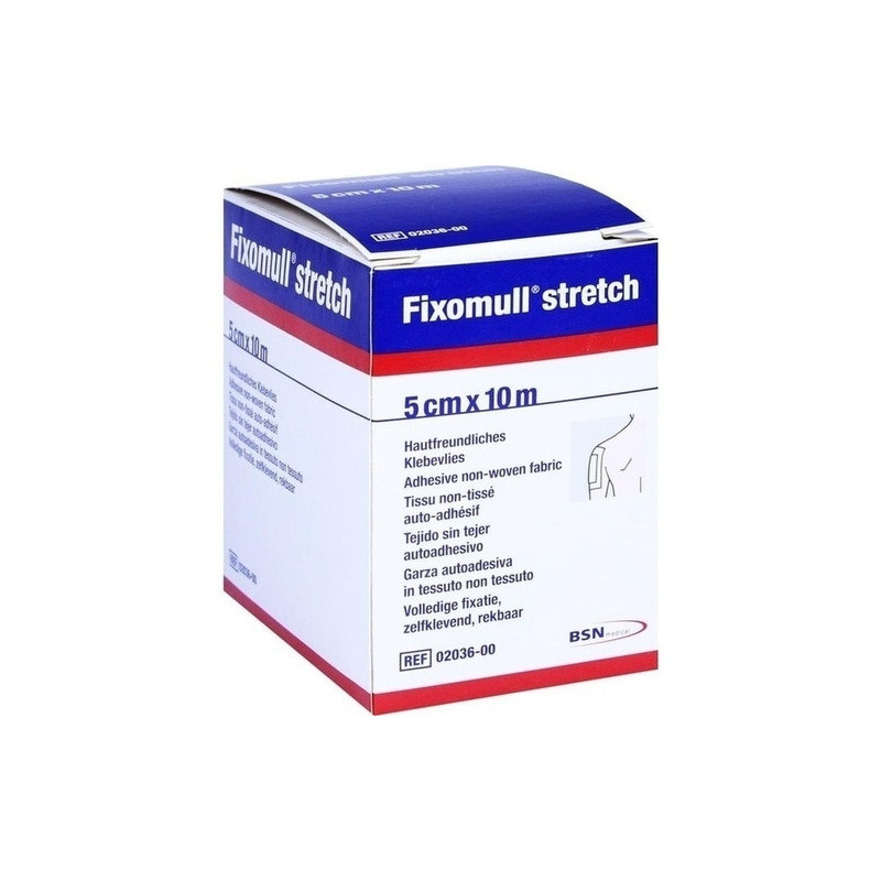 FIXOMULL stretch 5 cmx10 m, 1 ST – PZN 11522032