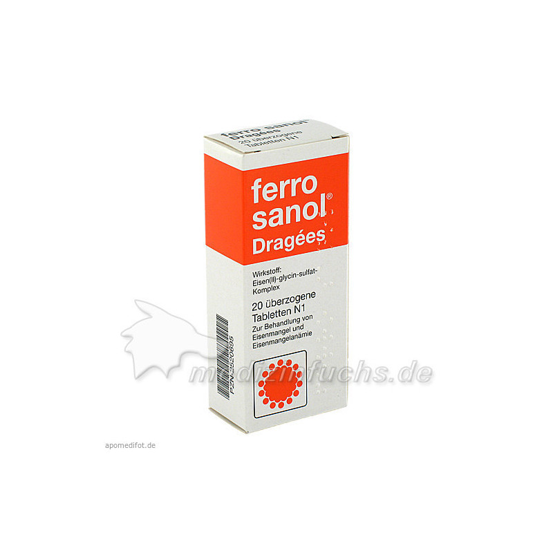FERRO SANOL, 20 ST – PZN 2520695