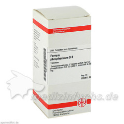 FERRUM PHOS D 3, 200 ST – PZN 2117166