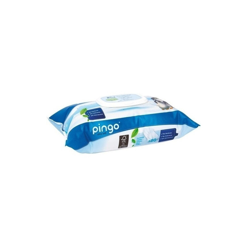 Feuchttücher Baby Pinguin - PINGO SWISS, 80 ST – PZN 12496609