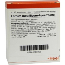 FERRUM MET INJ FORTE, 10 ST – PZN 380209