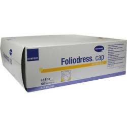 Foliodress cap Comfort Universal grün OP-Hauben, 100 ST – PZN 840102
