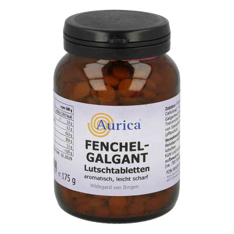 Fenchel Galgant Lutschtabletten  Aurica (700 stk) – PZN 8509105