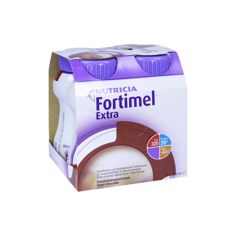 Fortimel Extra Schokoladengeschmack, 4X200 ML – PZN 6094108