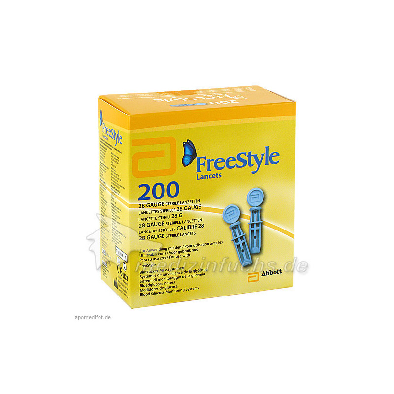 FreeStyle Lancets, 200 ST – PZN 365925