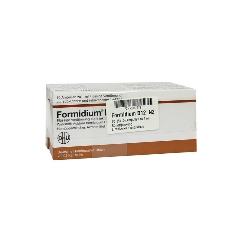 FORMIDIUM D 12 Ampullen, 50X1 ML – PZN 3067772
