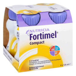 Fortimel Compact 2.4 Aprikosengeschmack (4X125 ml) – PZN 10743417