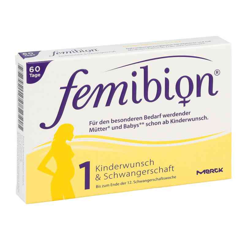 Femibion Schwangerschaft 1 D3+800 [my]g Folat Tabl (60 stk) – PZN 10933715