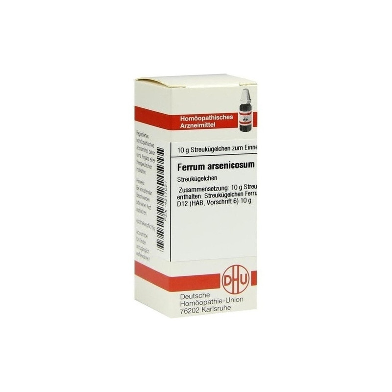 FERRUM ARSENIC D12, 10 G – PZN 4217021