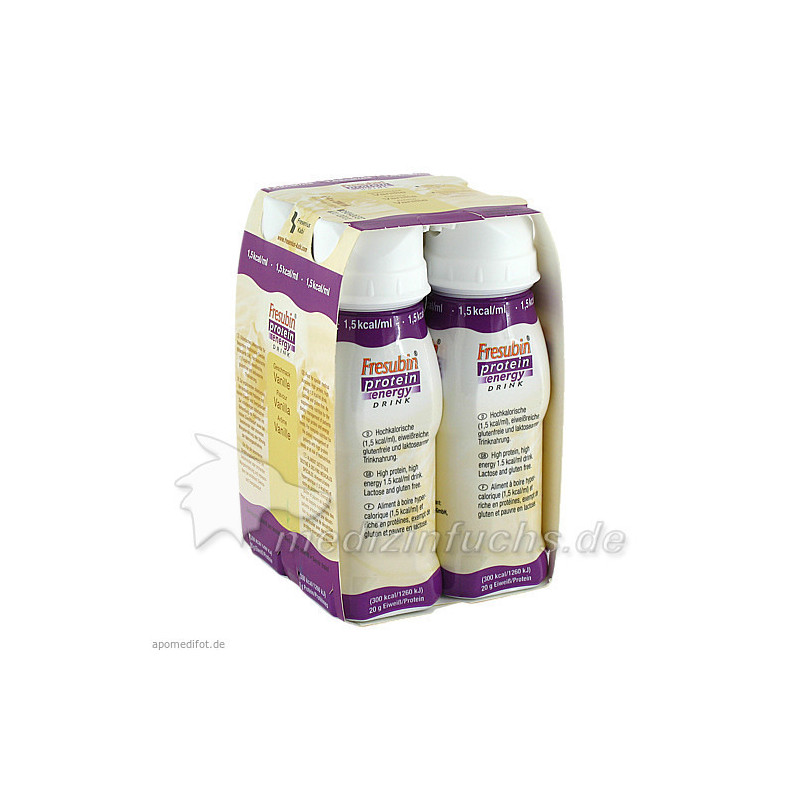 Fresubin protein energy DRINK Vanille Trinkflasche, 4X200 ML – PZN 6698680